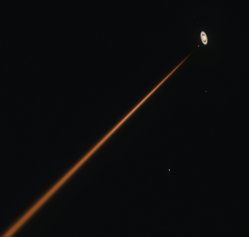 Illustration for article titled Shooting a Laser at a Planet, But Not To Blow it Up